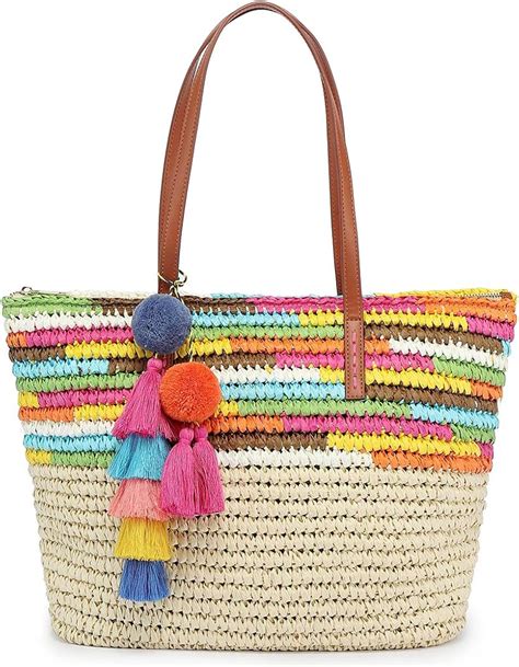 Straw Extra Large Tote Bags .